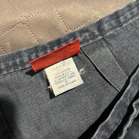 Denim plus size mini skort - Picture 9 of 10